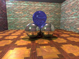 Three spheres, full render
